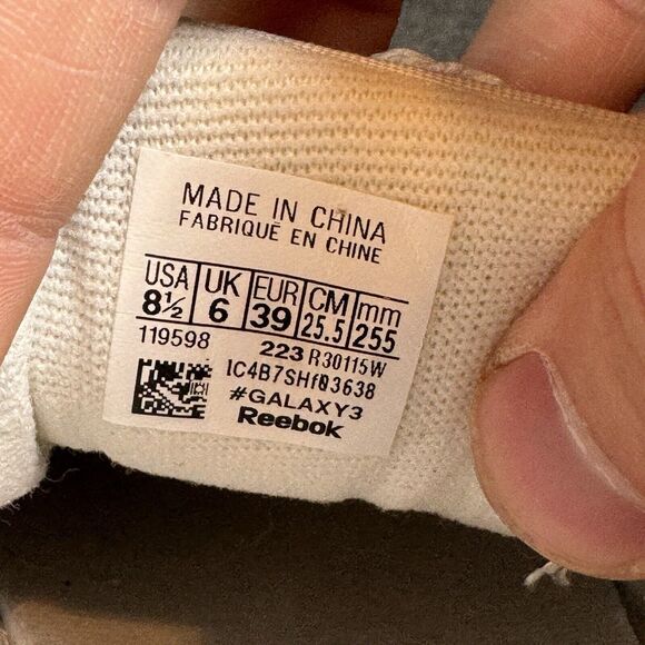 S Reebok Womens Classic Harman Run R30115W White Casual Shoes Sneakers Size 8.5 - Picture 8 of 8